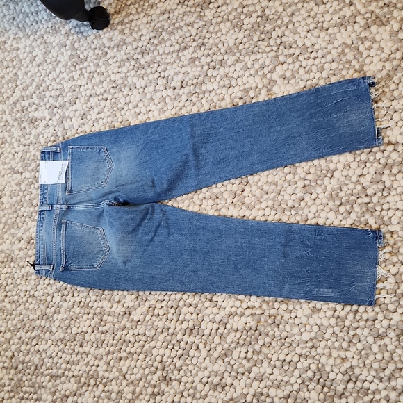 COPY - NWT Joe's Jeans Lara mid-rise cigarette ankle patchwork 26 - Picture 4 of 7